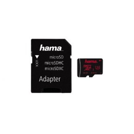 Hama microSDXC 64GB 64 Go UHS Classe 3