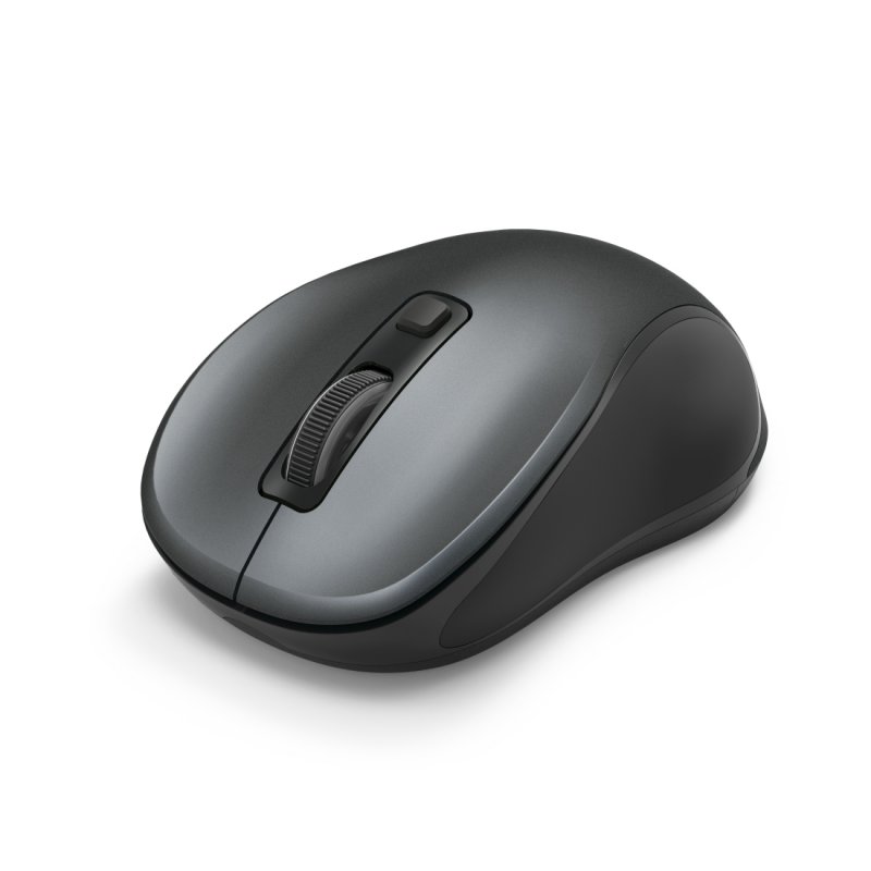 Hama Canosa V2 Bluetooth Optical Mouse, 3 Buttons, 800-1600 DPI, Grey