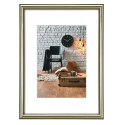 Hama Sevilla Decor Plastic A4 Picture Frame, 15 x 20 cm Pictures, Wall Mount, Grey Matt