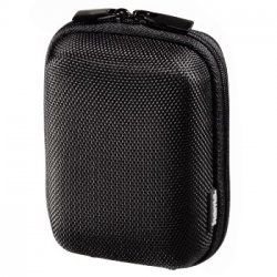 Hama Hardcase 60L Colour Style Compact Camera Case, Belt Loop, Neck Strap, Black, 7 x 4 x 11 cm Compartment