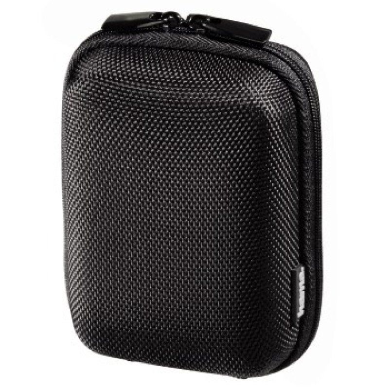 Hama Hardcase 60L Colour Style Compact Camera Case, Belt Loop, Neck Strap, Black, 7 x 4 x 11 cm Compartment