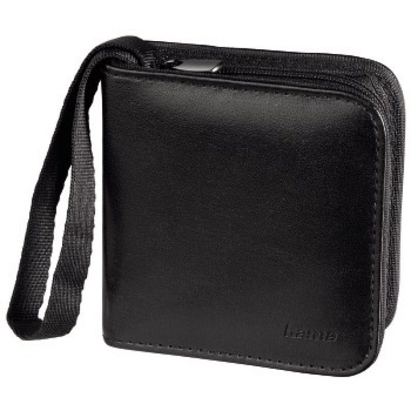 Hama Wallet 12 SD logement pour carte mémoire Koskin (cuir synthétique) Noir
