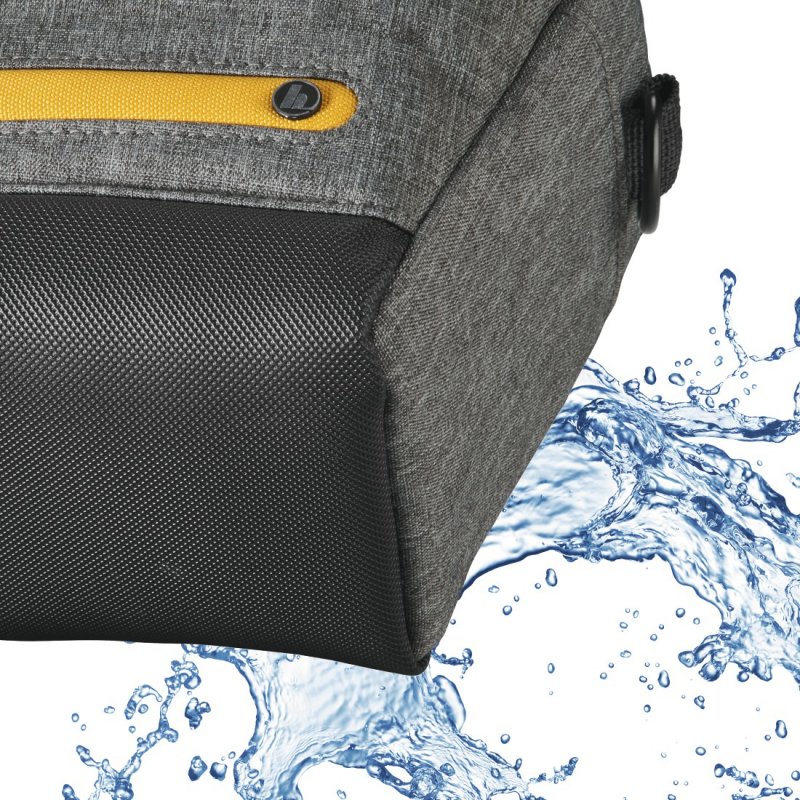 Hama Terra 110 Colt Camera Case, Belt Loop, Shoulder Strap, Grey, 16 x 10 x 16 cm Compartment