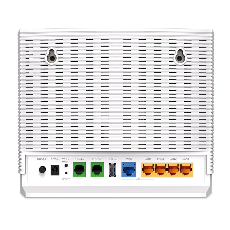 TP-Link EX820v routeur sans fil 2.5 Gigabit Ethernet Bi-bande (2,4 GHz / 5 GHz) Blanc