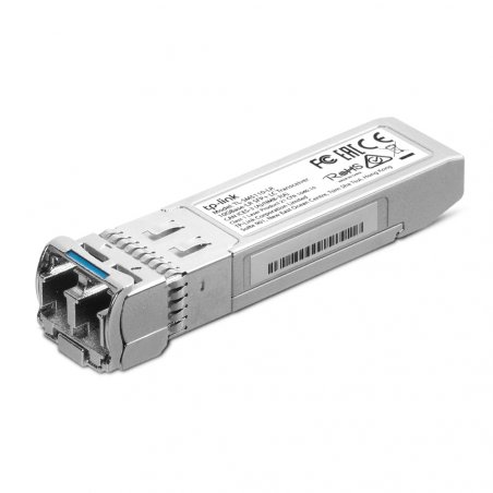 TP-LINK (TL-SM5110-LR) 10GBase-LR SFP LC Transceiver, Single-mode, Hot-Pluggable, DDM Support, 1310 nm