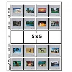 Hama Slide Sleeves, 20 Framed Slides in 5x5 cm Format, 25 pcs