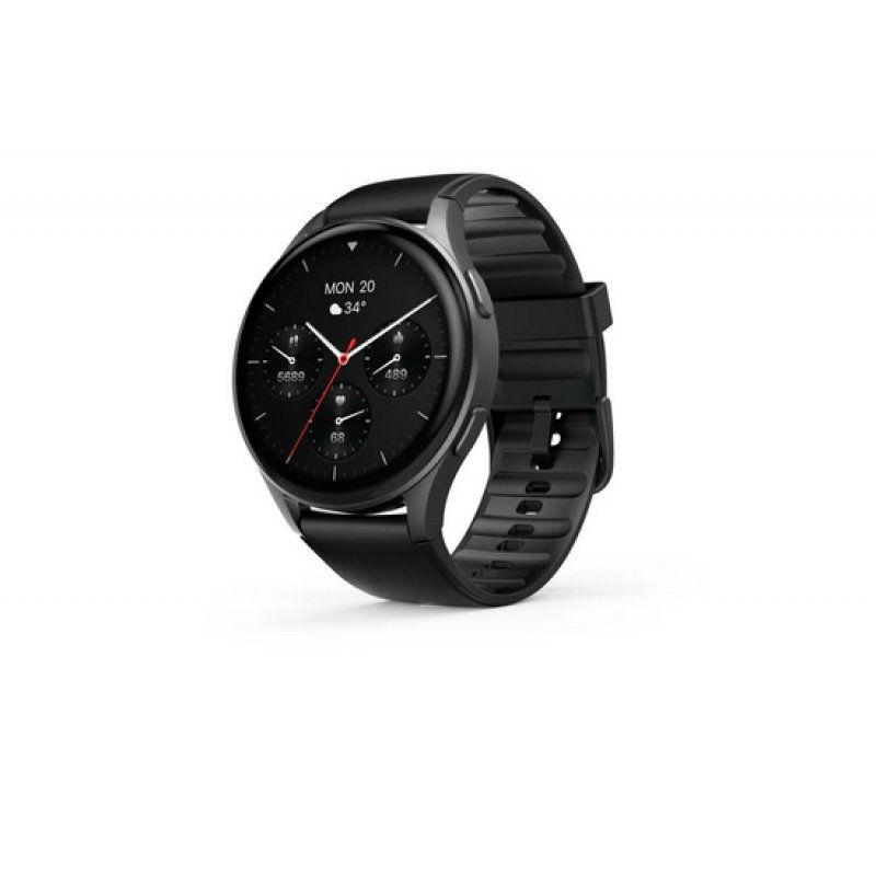 Hama Smartwatch 8900 3.63 cm (1.43") AMOLED 45 mm Digital 466 x 466 pixels Touchscreen Black GPS (satellite)