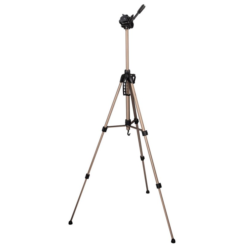 Hama Star 61 Camera Tripod, 3D Tilt Head, 153cm Max Height, 6.4mm Thread, Quick-Release Plate, Spirit Level, Bag