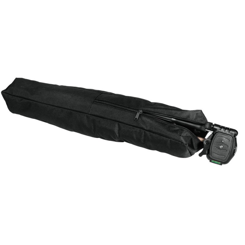 Hama Star 61 Camera Tripod, 3D Tilt Head, 153cm Max Height, 6.4mm Thread, Quick-Release Plate, Spirit Level, Bag