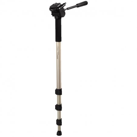Hama Star 78 Mono Camera Monopod, 3D Tilt Head, 176cm Max Height, 6.4mm Thread, Quick-Release Plate, Spirit Level, Bag