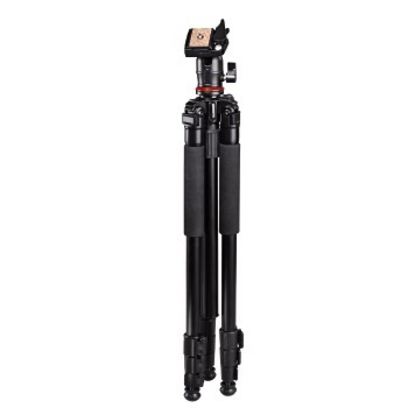 Hama Traveller 163 Ball tripod Digital/film cameras 3 leg(s) Black