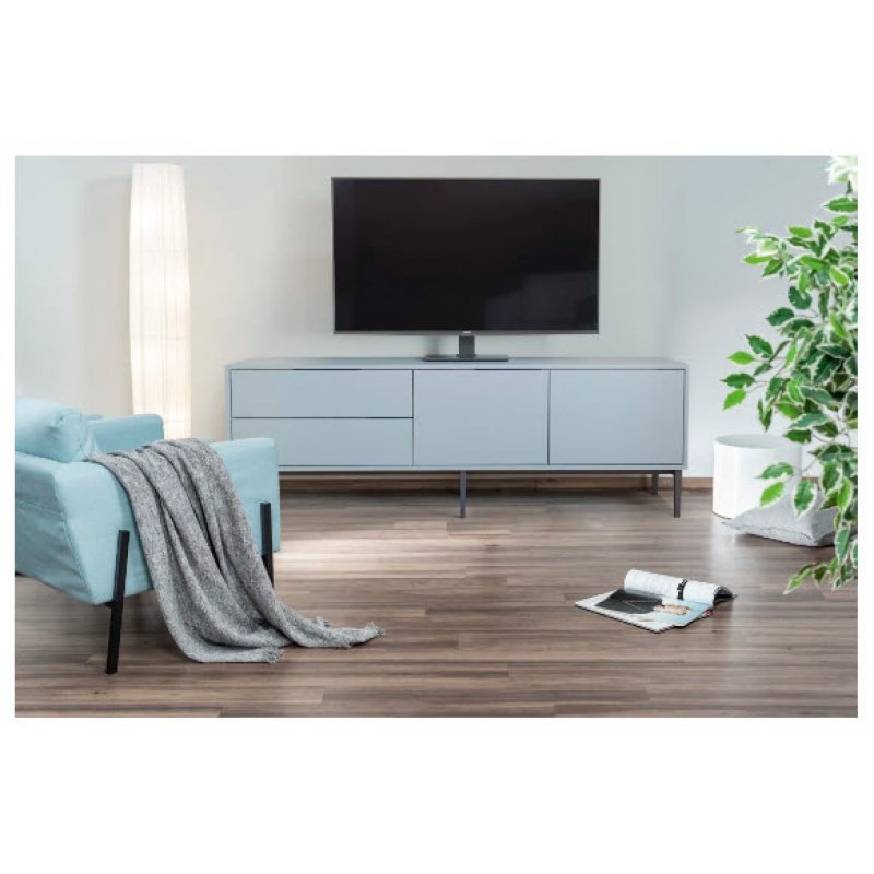 Hama TV Stand, Up to 55" TVs, 30kg Max, Swivel, Height-Adjustable, Cable Manager, VESA up to 400 x 400