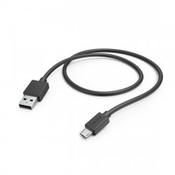 Hama 00201584 câble USB USB 2.0 1 m Micro-USB A USB A Noir