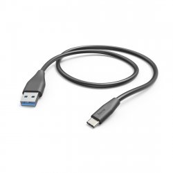 Hama 00201595 câble USB USB 2.0 1,5 m USB A USB C Noir