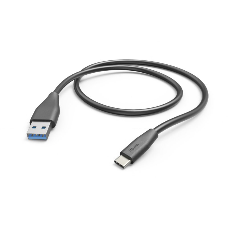 Hama 00201595 câble USB USB 2.0 1,5 m USB A USB C Noir