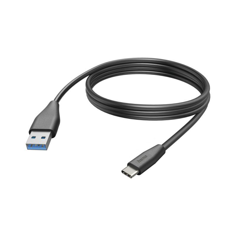 Hama 00201597 câble USB USB 2.0 3 m USB C USB A Noir