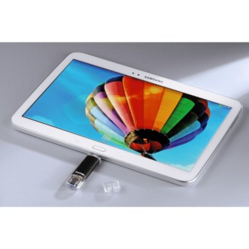Hama Laeta Twin, 32GB lecteur USB flash 32 Go USB Type-A / Micro-USB 3.2 Gen 1 (3.1 Gen 1) Noir