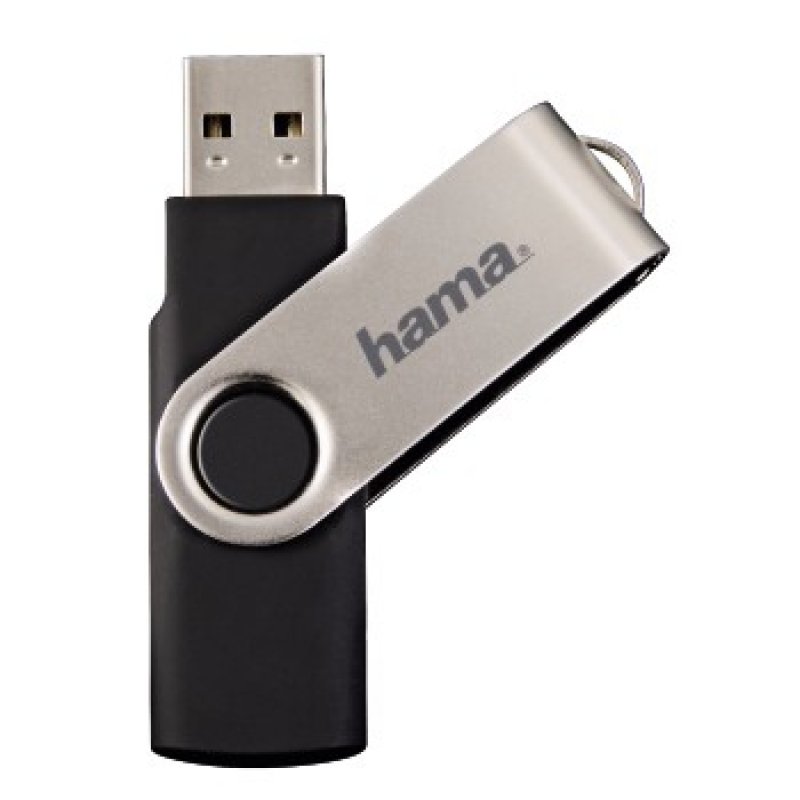 Hama Rotate USB 2.0 32GB lecteur USB flash 32 Go USB Type-A Noir