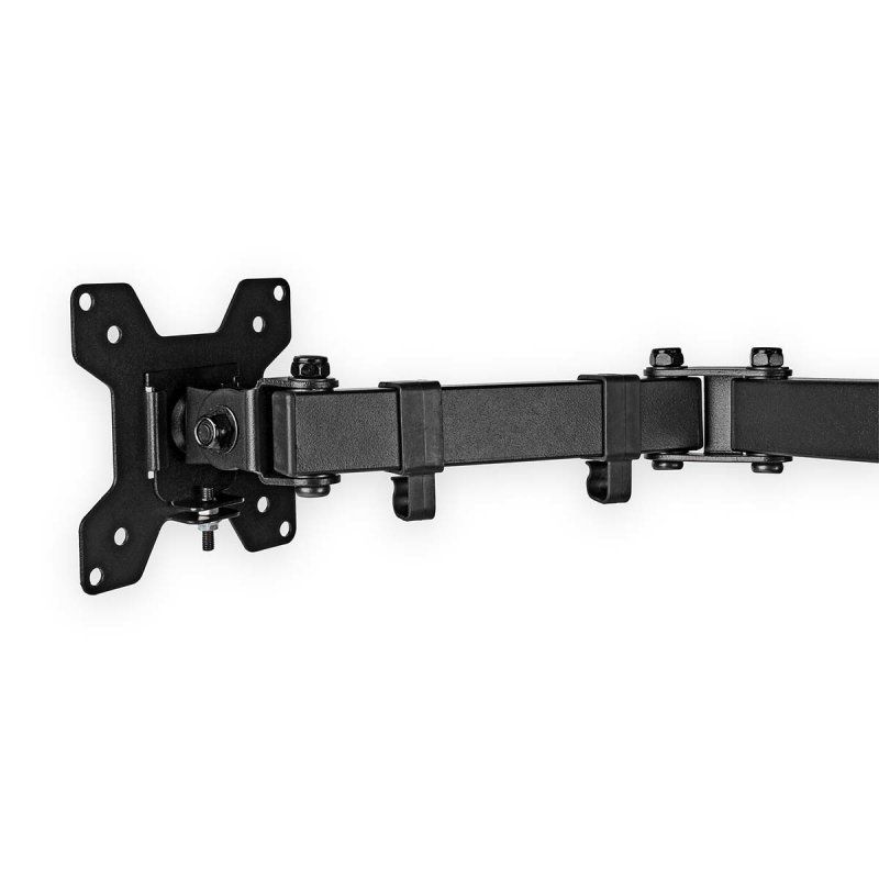 Nedis MMSISNB110BK monitor mount / stand 81.3 cm (32") Desk Black