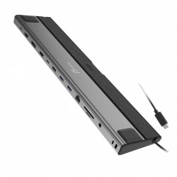 j5create JCD554 USB4 Triple 4K Display Docking Station, Black