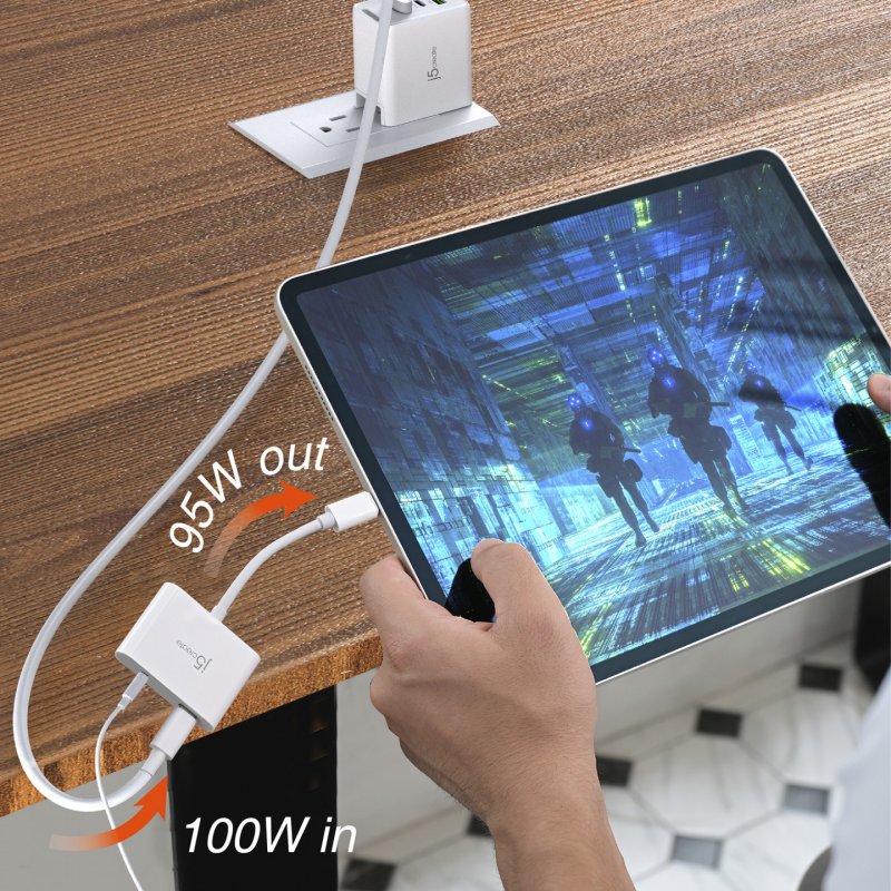 j5create JCA122-N Audiokarte USB USB Type-C Weiß