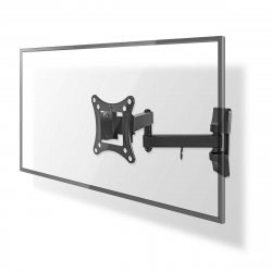 Nedis TVWM1510BK TV mount 68.6 cm (27") Black