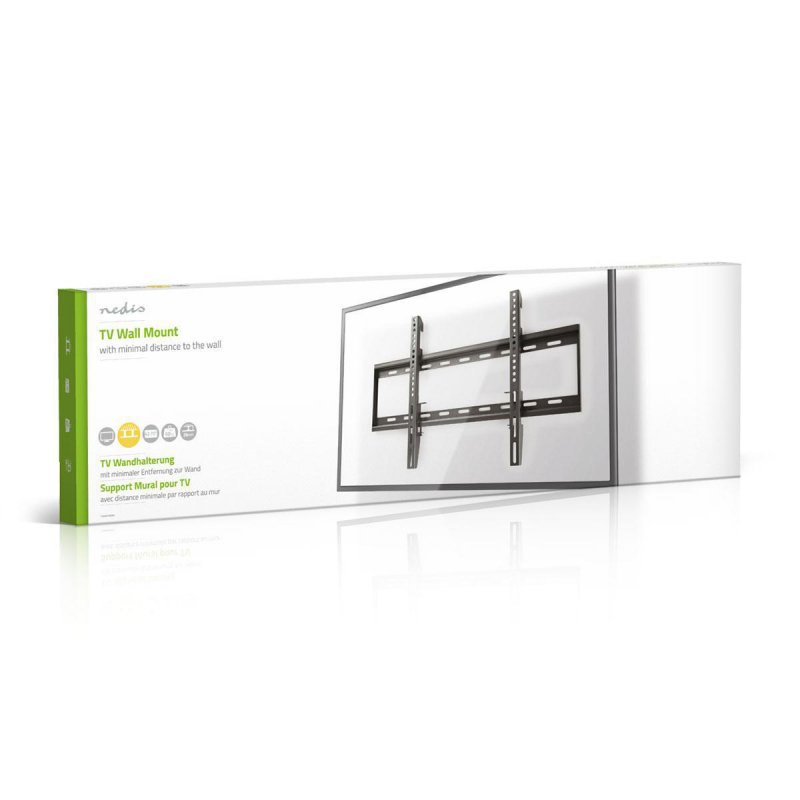 Nedis TVWM2050BK support pour téléviseur 177,8 cm (70") Noir