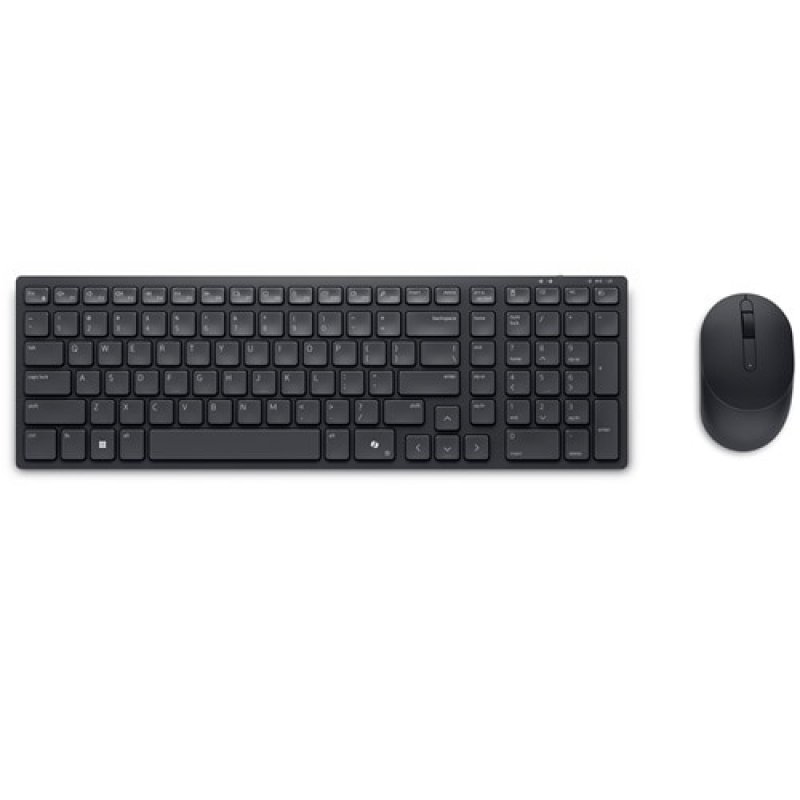 DELL KM555 keyboard Mouse included Universal RF Wireless Bluetooth QWERTY US International Black