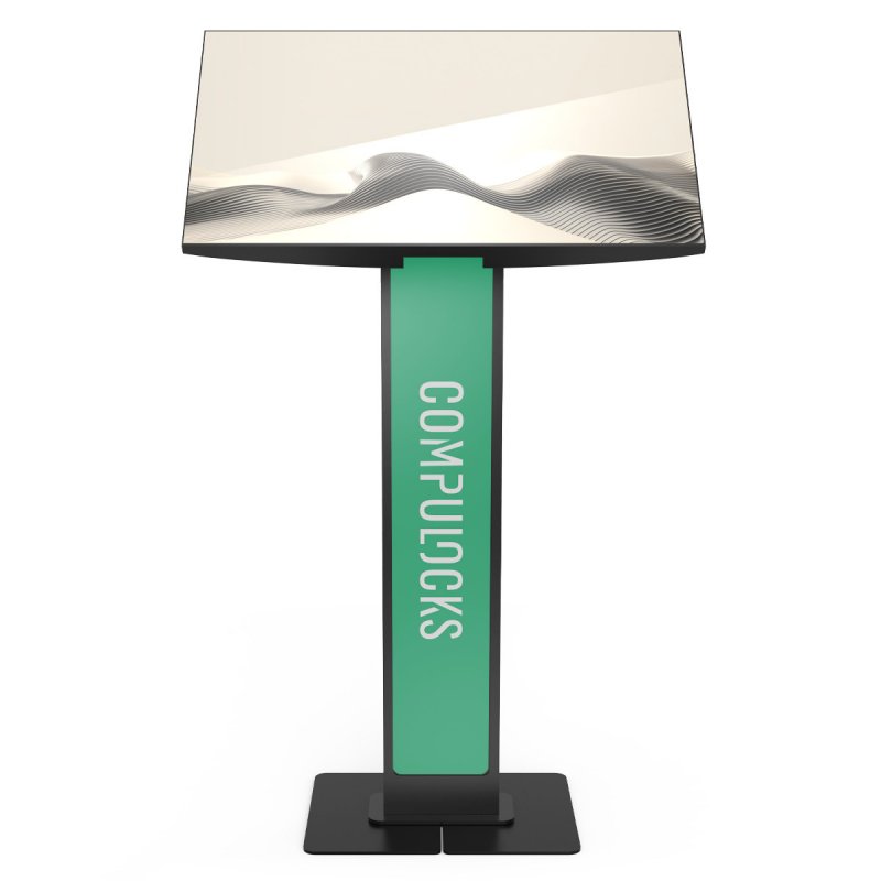 BRANDABLE VESA FLOOR STAND FOR SCREENS UP TO 32 INCHES BLACK