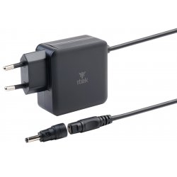 itek ITNBAW65 chargeur d'appareils mobiles Ordinateur portable Noir Secteur Intérieure