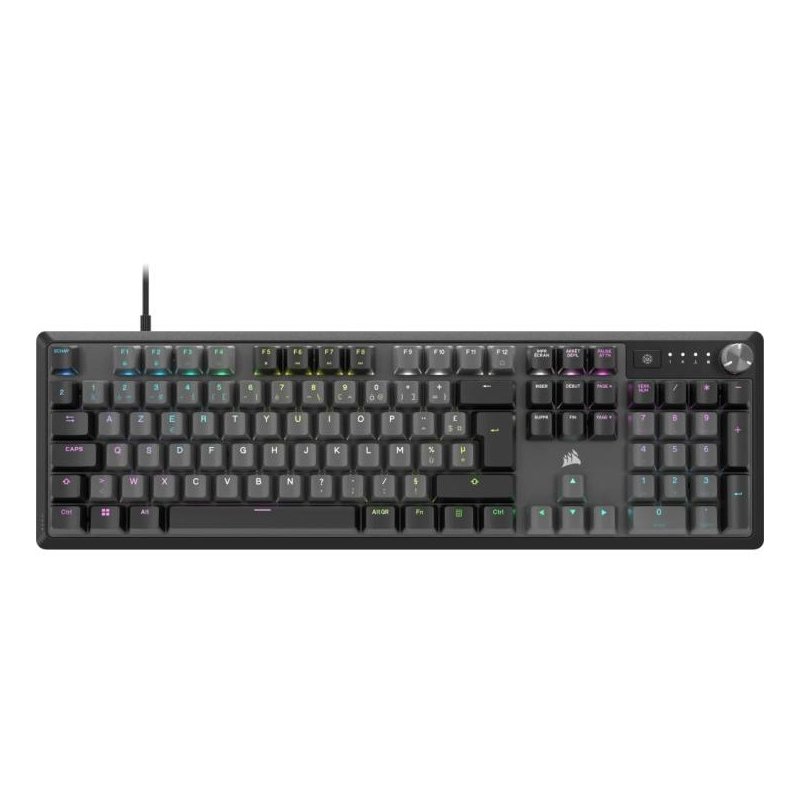 CLAVIER CORSAIR  K70 CORE RGB  Gris