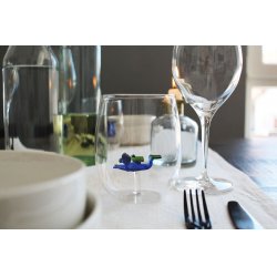 Winkee - Drinking Glasses - Handmade Scuba Diver