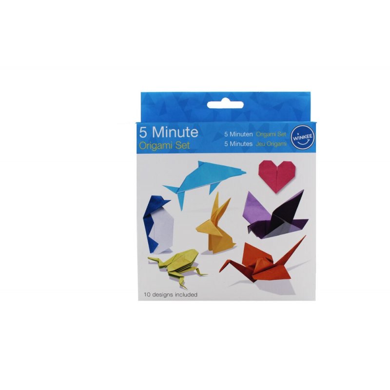 Winkee - Origami Set - 5 Minutes (16487)