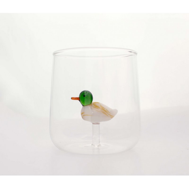 Winkee - Drinking Glasses - Handmade Duck