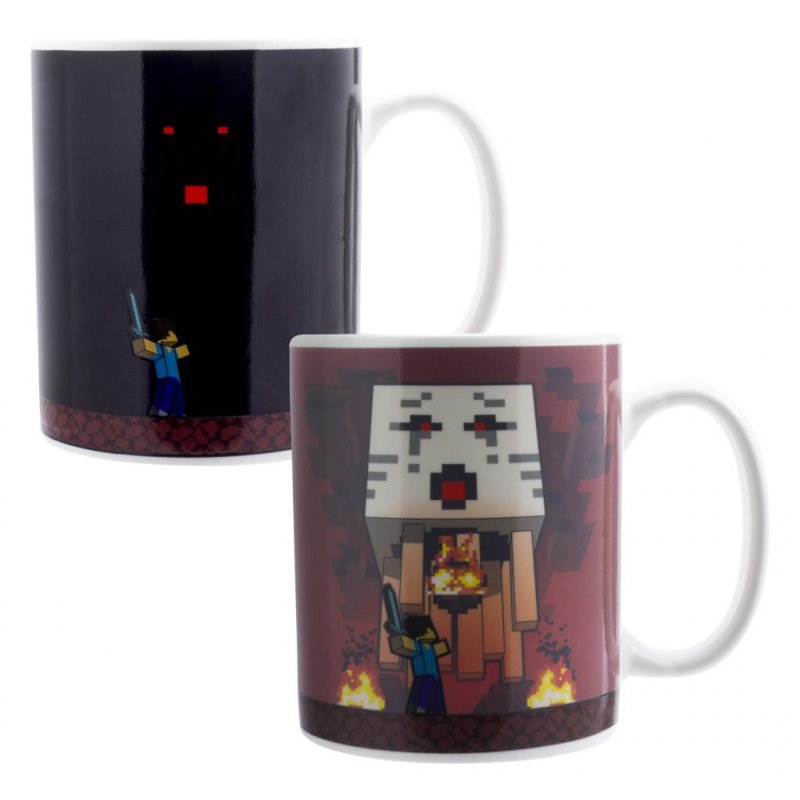 MINECRAFT - Nether - Mug Thermoréactif 300ml