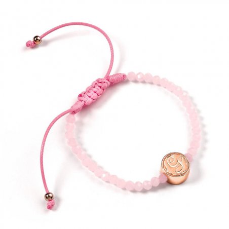 WICKED - Glinda - Bracelet de Perles Rose