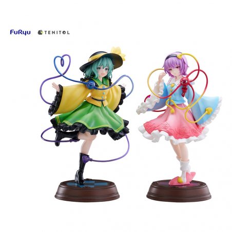 Touhou Project statuette PVC Tenitol Koishi Komeiji & Satori Komeiji 22 cm