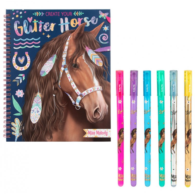 Miss Melody - Glitter Horse Book (0412931)