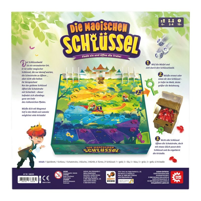 Die Magischen Schlüssel (Kinderspiel des Jahres 2024)
