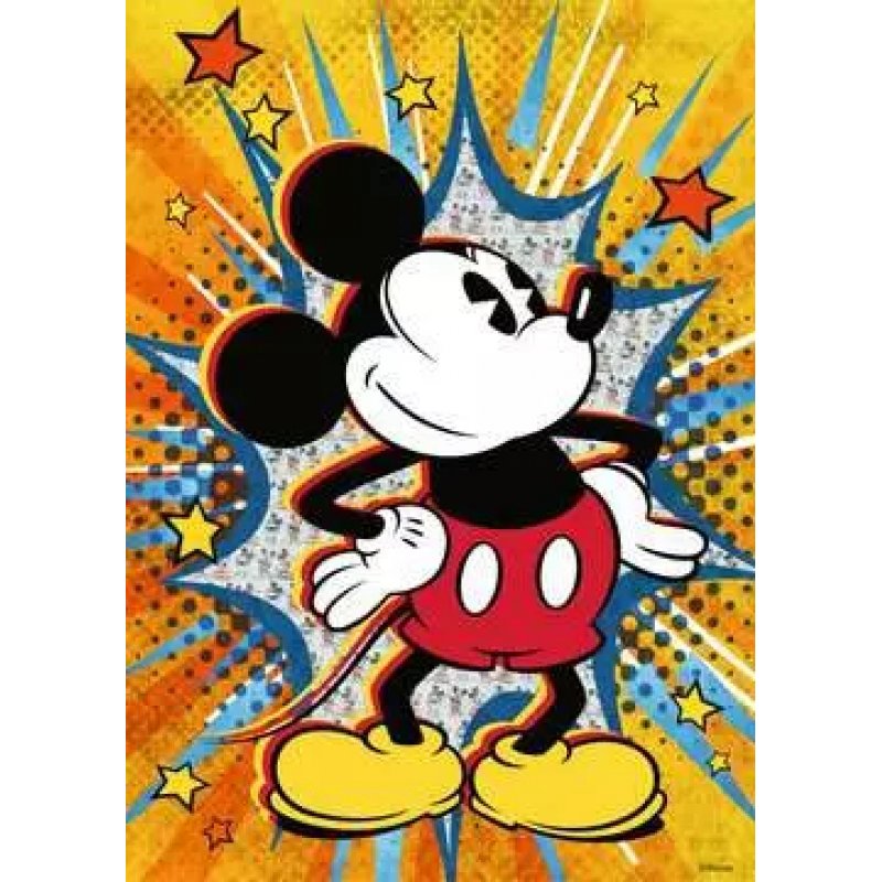Puzzle Disney Retro Mickey (1000 Teile)