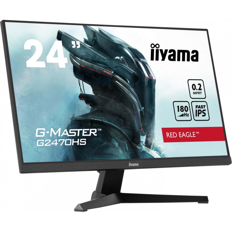 iiyama G-MASTER G2470HS-B1 computer monitor 60.5 cm (23.8") 1920 x 1080 pixels Full HD LCD Black