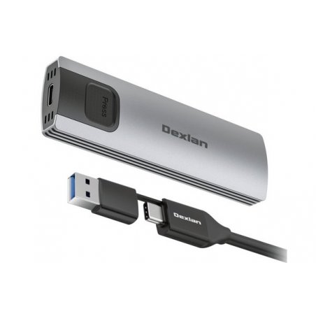 DEXLAN SSD M.2 PCIe NVMe ENCLOSURE USB 3.1 TYPE C