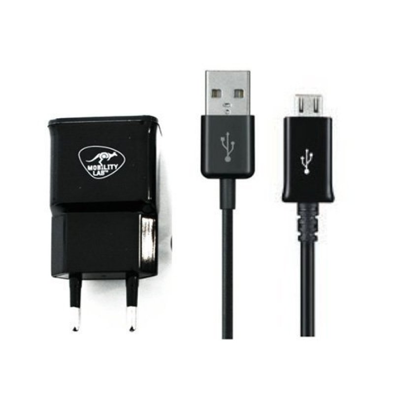 Chargeur secteur Mobility Lab 1x USB-A (Noir)