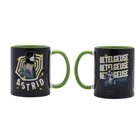 BEETLEJUICE - Black&Green - Astrid - Mug Interieur Coloré