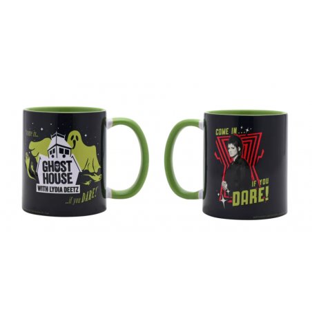 BEETLEJUICE - Black&Green - Ghost House - Mug Interieur Coloré