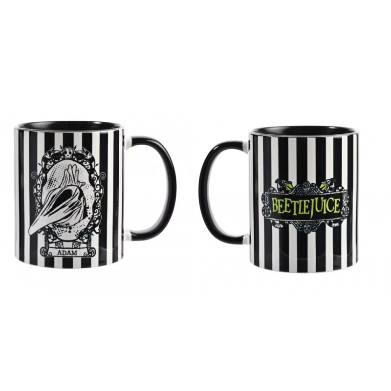 BEETLEJUICE - Black&White - Adam - Mug Interieur Coloré
