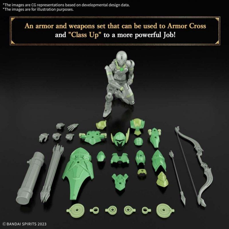 STOCK4 - GUNDAM - 30MF LIBER ARCHER - Model Kit