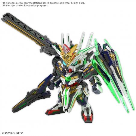 GUNDAM - SDW HEROES CAPTAIN QAN[T] GF - Model Kit