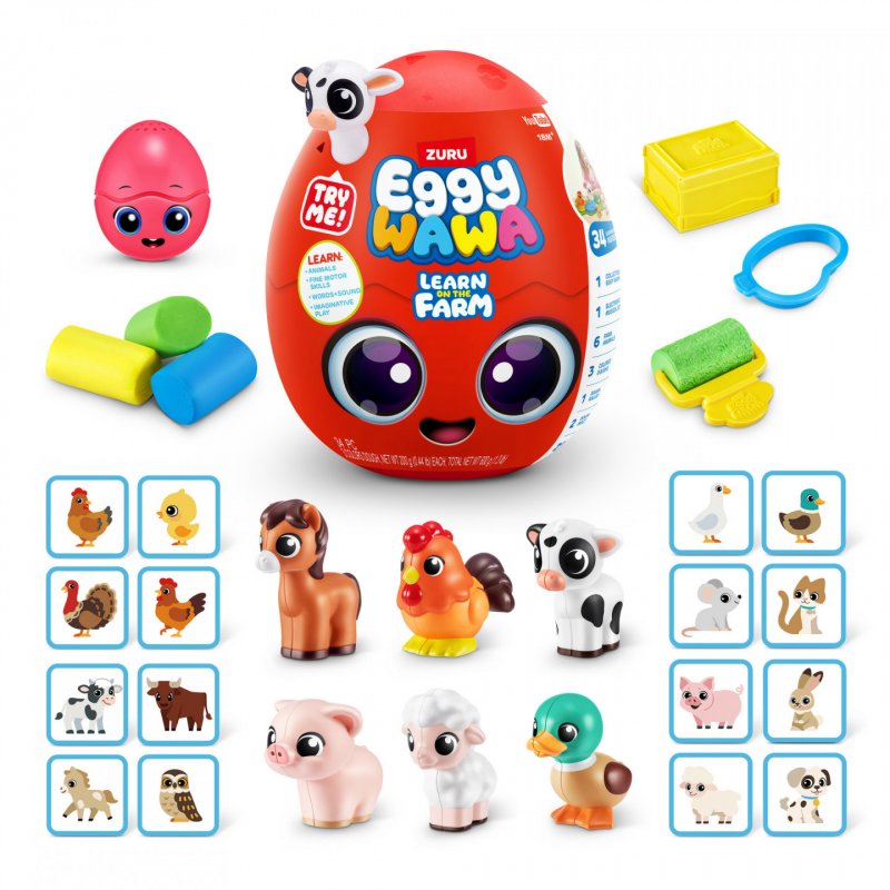 Eggy Wawa - Surprise Egg Large - Animals - (15102)
