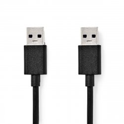 CABLE USB 3.2 A-Male B-Male 2m noir